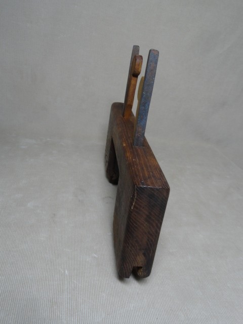 Coach Carriage Maker Double Router Wood Plane w/ Hand Cut Hardware AWESOME