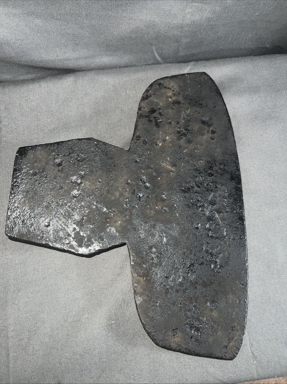 Vtg Kelly Works Broadaxe Head 10.5″ True Temper Hewing Axe Single Bevel Tool