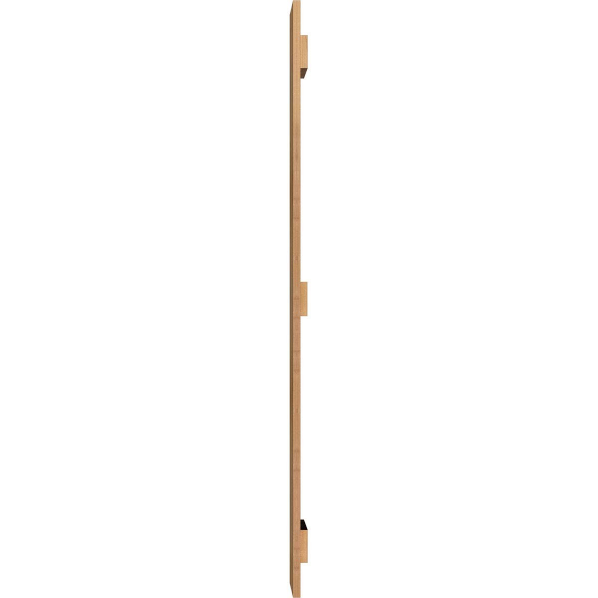 Ekena 11.25-in. W x 61-in. H, Rough Sawn Western Red Cedar (Per Pair)