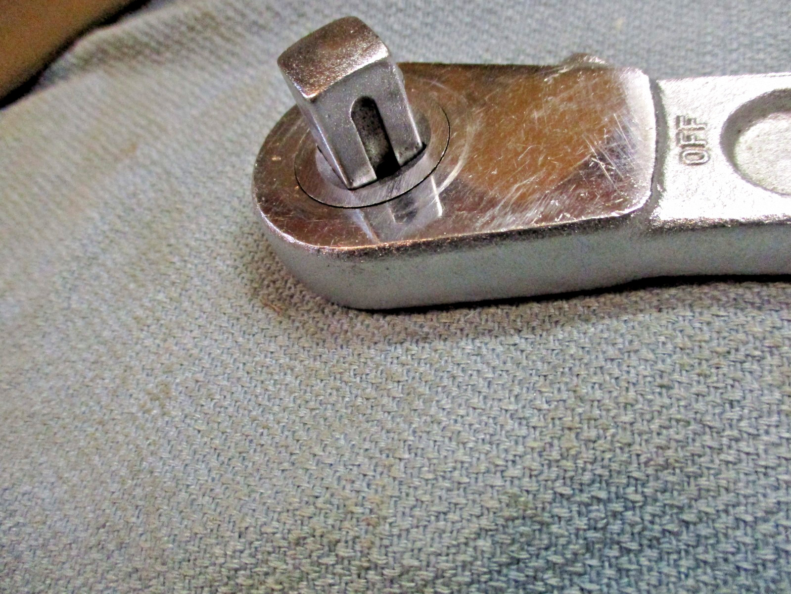 Nice Vintage J.H. WILLIAMS S-50 1/2″ Drive Ratchet Pass Thru Female Buffalo N.Y.