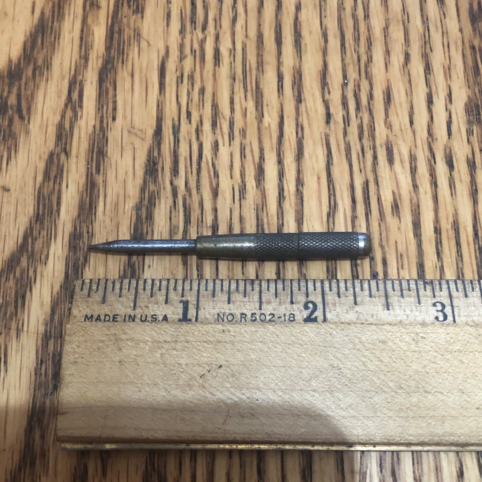 Vintage 2 in 1 Brass Collectible Screwdriver with Interchangeable Sizes ! Look !