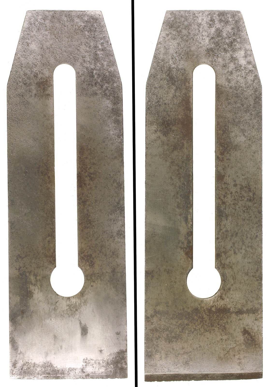 Orig. “Type 11” Iron for Stanley No. 6 & 7 Planes- Lt. Pitting – mjdtoolparts
