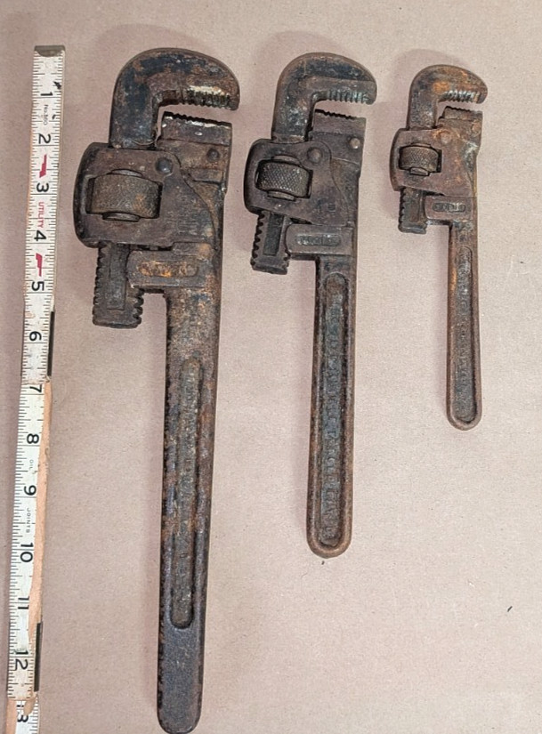 Antique Pipe Wrenches c1900