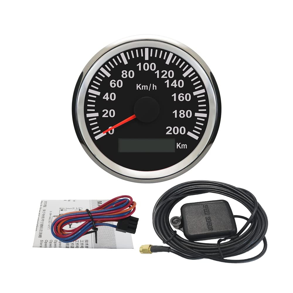 Waterproof GPS Speedometer for Car Motorbike Buggy 200KM/H Digital Odometer