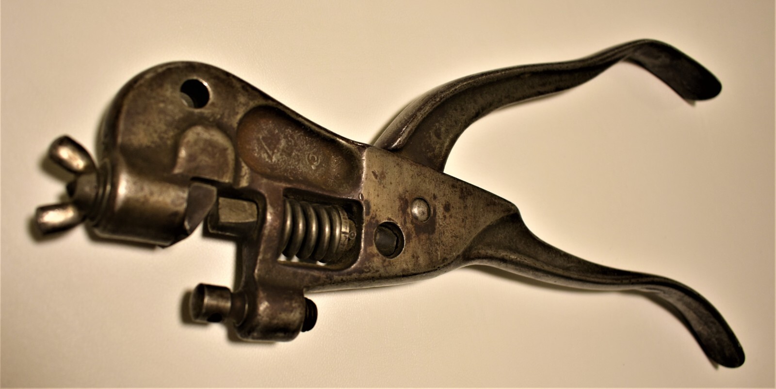 Large Vintage 15″ Long Saw Tooth Set HD Works Nice Patina VG Cond Hand Cross Cut