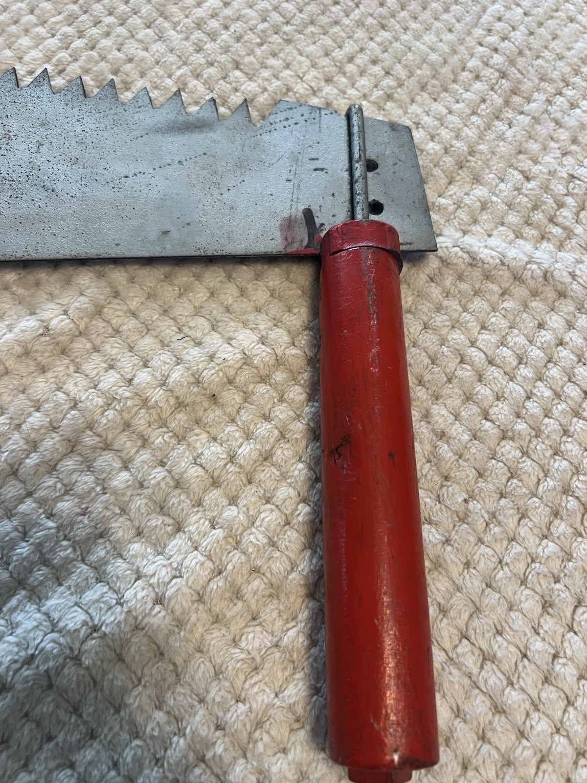 4 Foot Hand Painted 2 Man 2 Handle Crosscut Saw Signed By Artist The Seasons