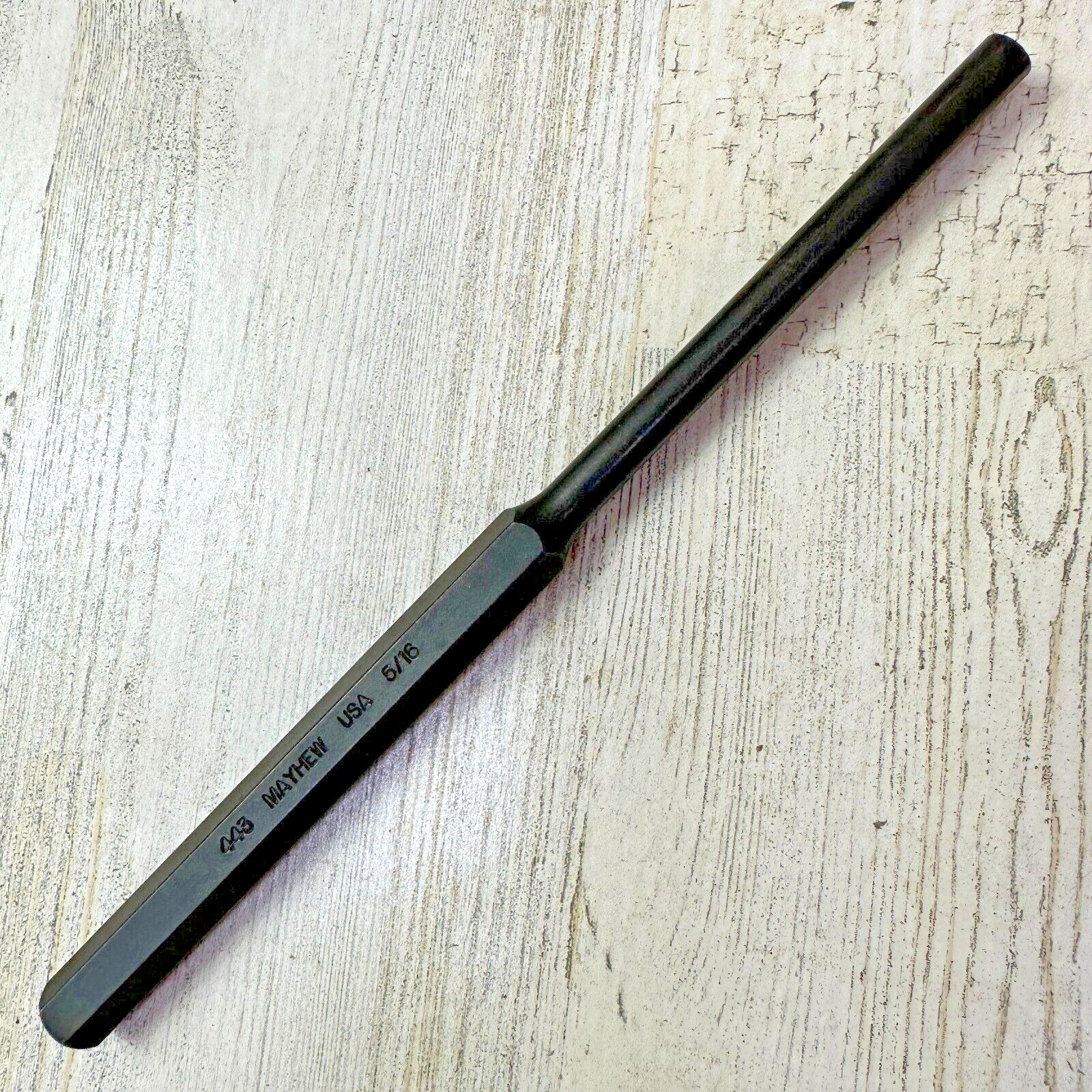 MAYHEW 443 USA 5/16″ Pin Punch 8″ Long New Old Stock