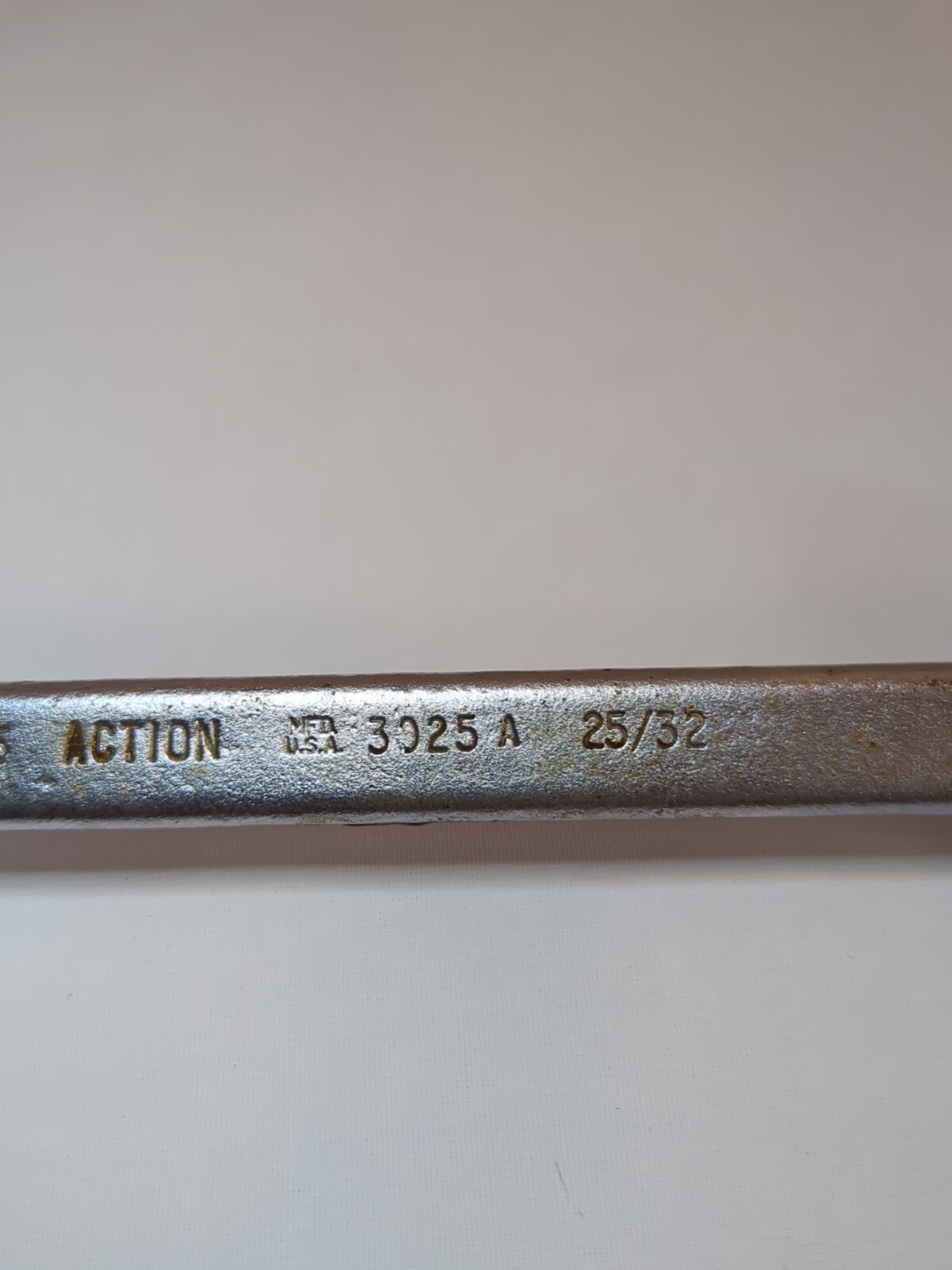Vintage THORSEN 3025 DOUBLE OPEN END WRENCH ~ 13/16″ & 25/32″ USA