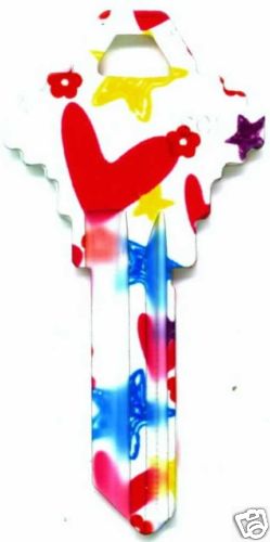 WILD FLOWER SC-1 HOUSE KEY BLANK (SC1-WF)