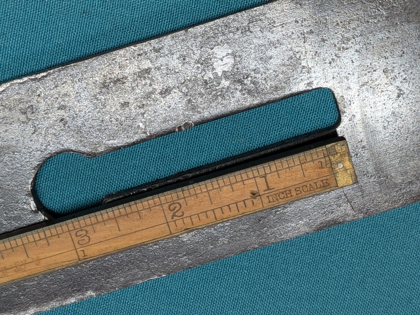 Vintage Buck Brothers 2-1/2″ x 8″ Bench Plane Iron Blade Early Buck Logo