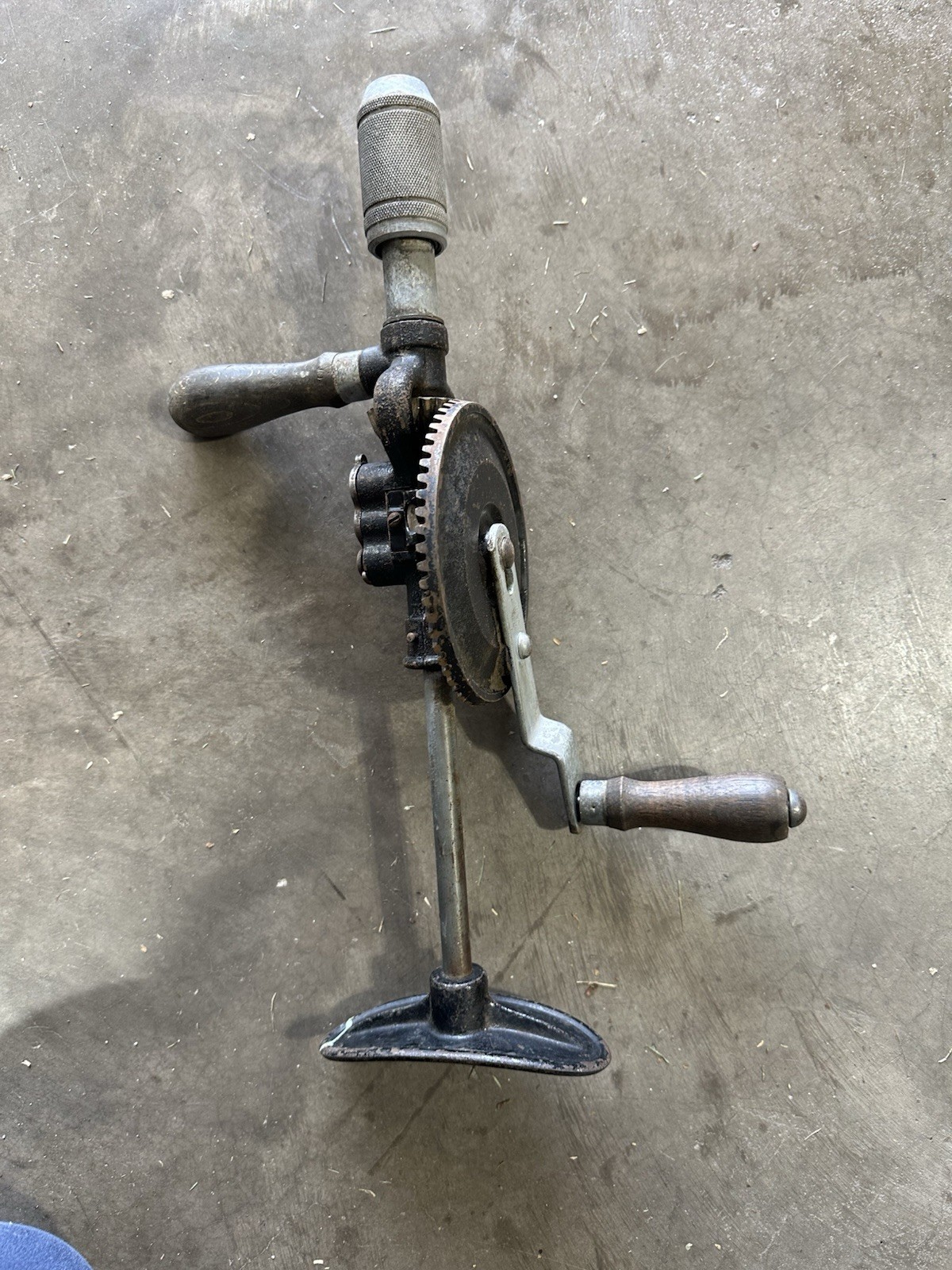 Vintage STANLEY No. 743 SPECIAL – 2 SPEED BREAST DRILL / BRACE
