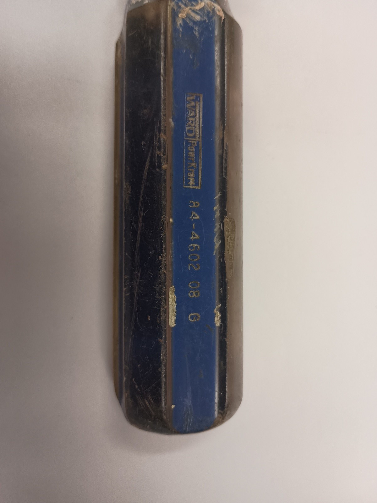 Montgomery Ward PowrKraft Flat Head Slotted Tip Screwdriver 84-4602