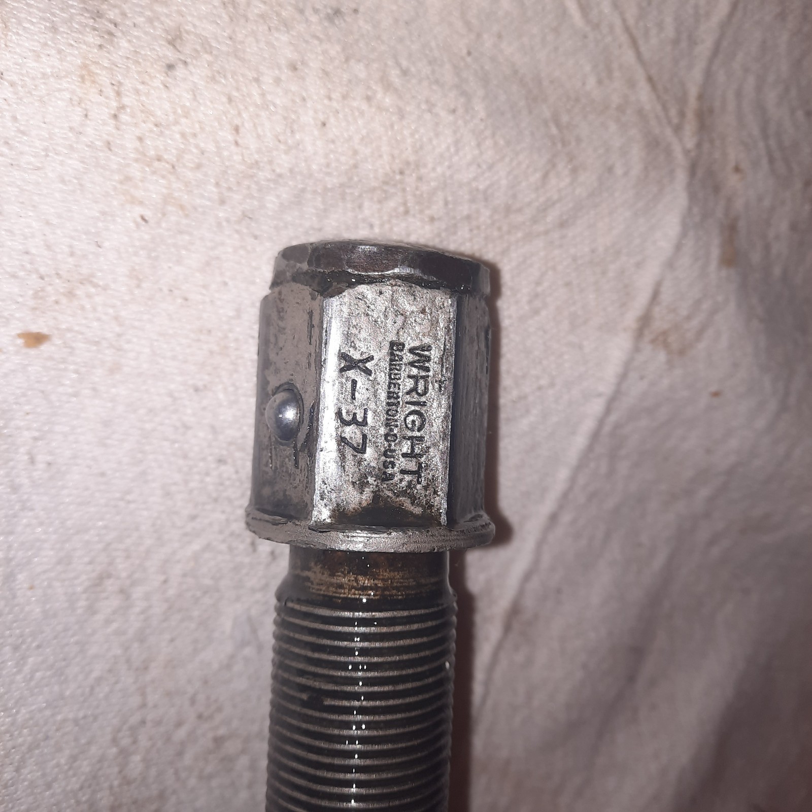 Vintage WRIGHT X-37 Hub Puller. USA. Missing Legs. Good Condition.