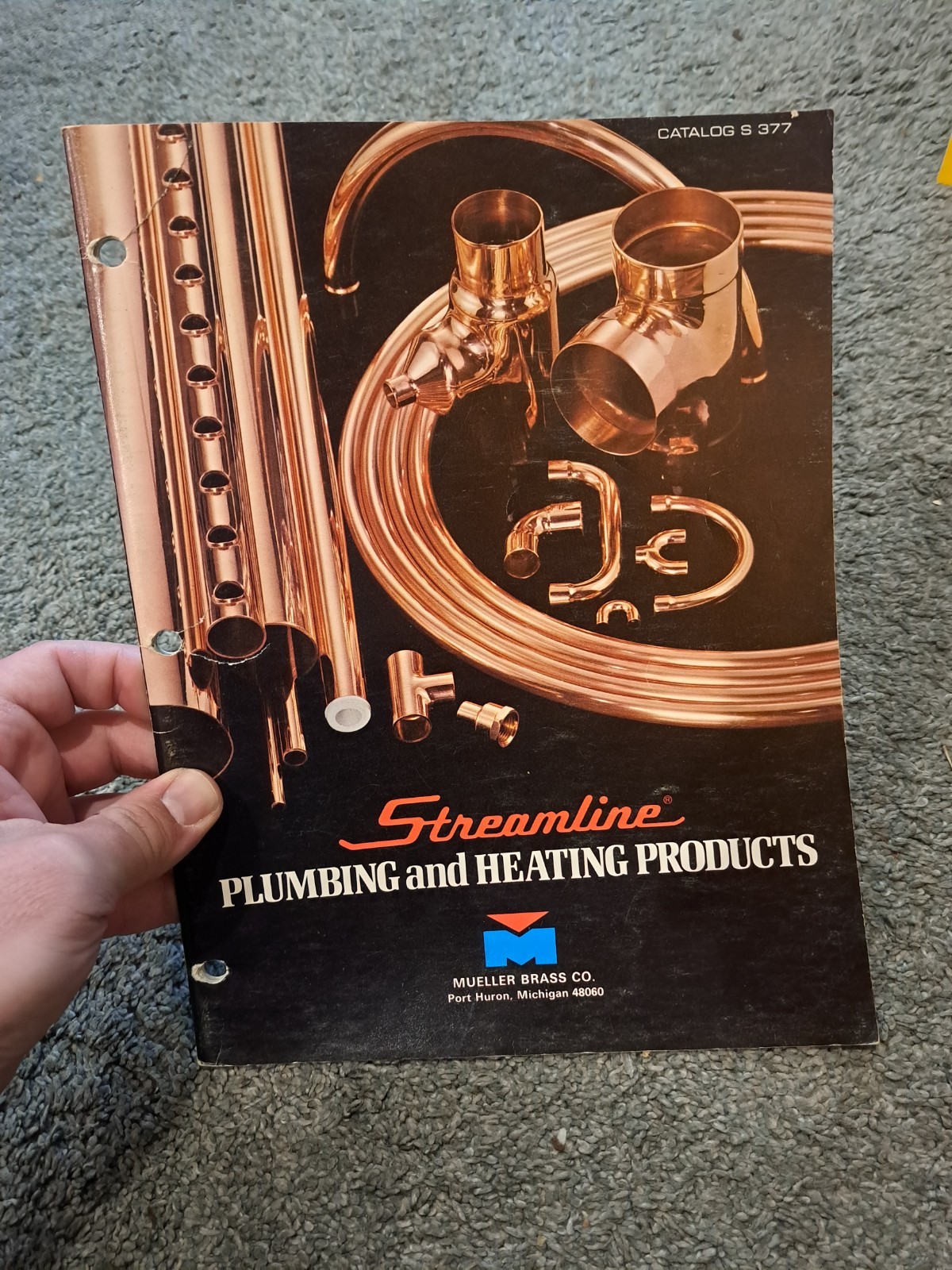 Streamline Plumbing and Heating Products Mueller Brass Company Catalog S 377