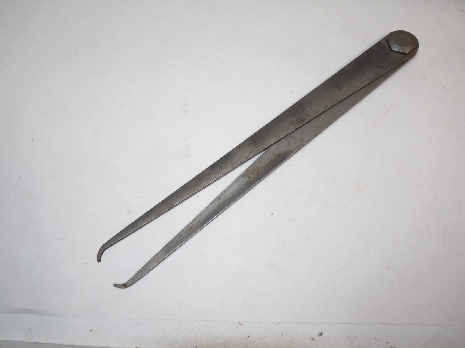 Vintage LS Starrett 12” Flat Leg Firm Joint Outside Caliper