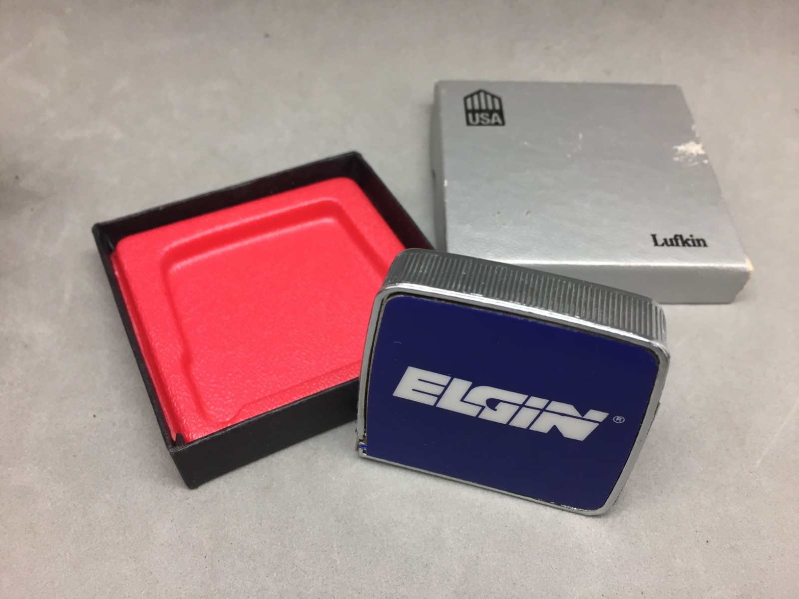 Lufkin Tape Measures Advertises Elgin Industries Employee Award New in Box