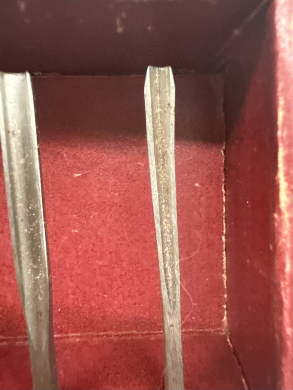 Vintage Craftsman USA 5 Piece Chisel Carving Tool Set Green Wood Handles W/ Box
