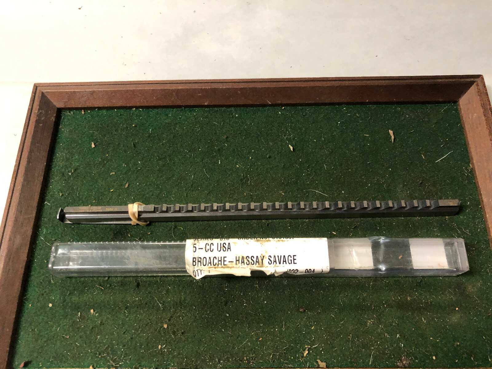 MACHINIST LATHE MILL Machinist Hassay Savage 5MM Broach DrZz