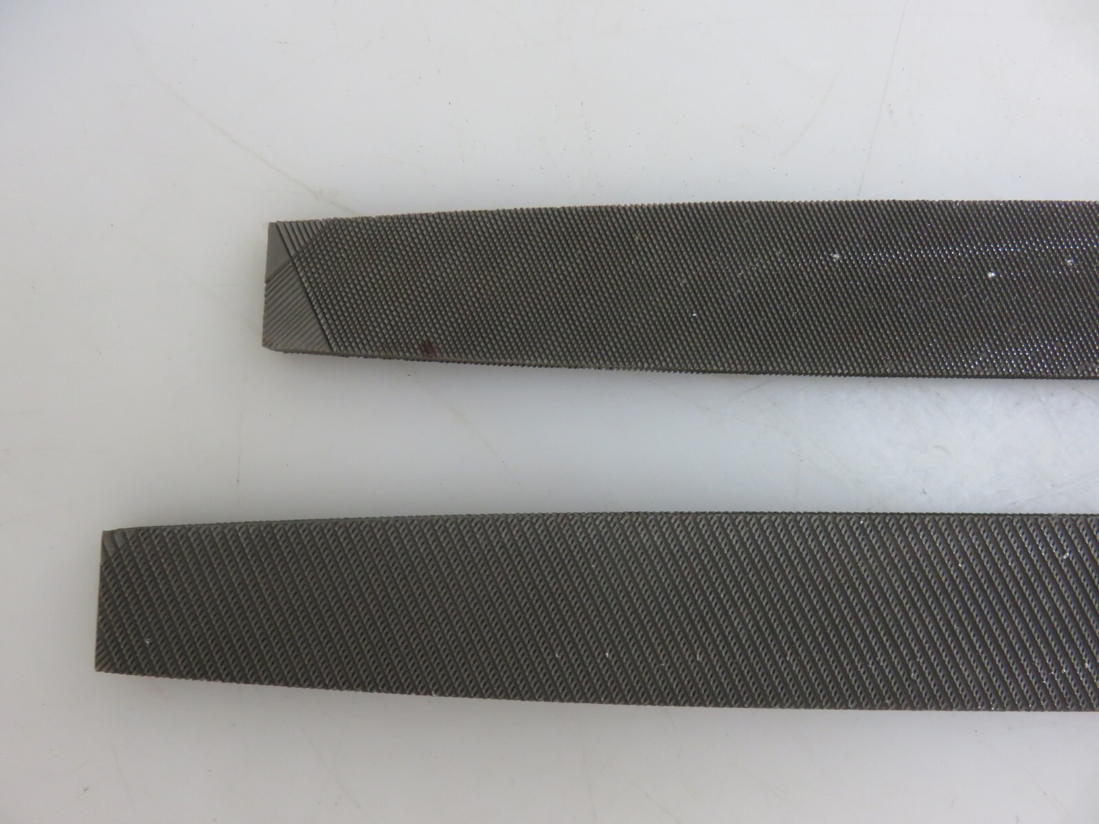 Simonds Flat 2nd & Disston Porter Flat Aluminum Type A 10″ Long 2pc File Set