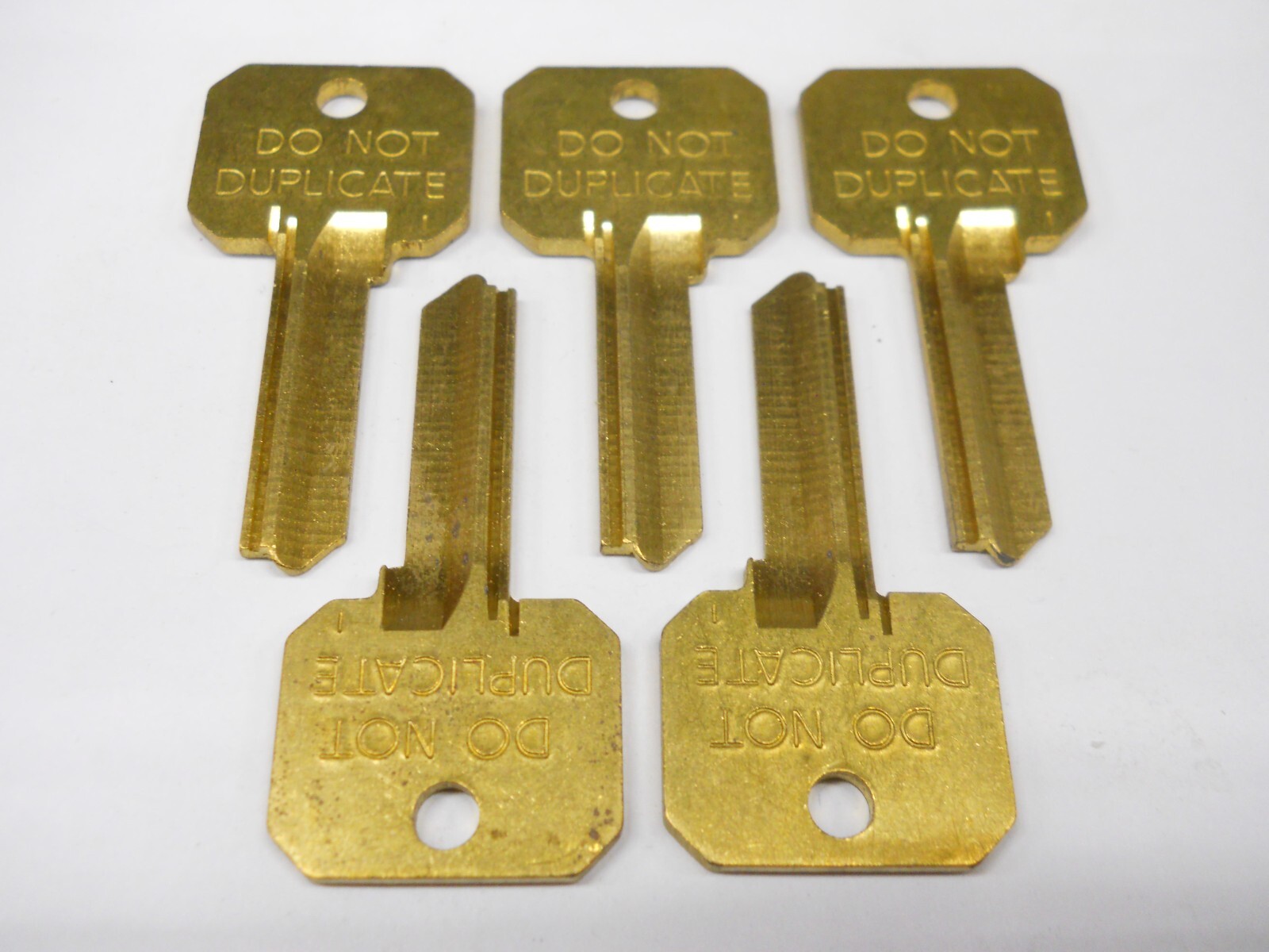Ilco A114G Key Blank DND Fits Best G Keyway 6 Pin Lot of 5