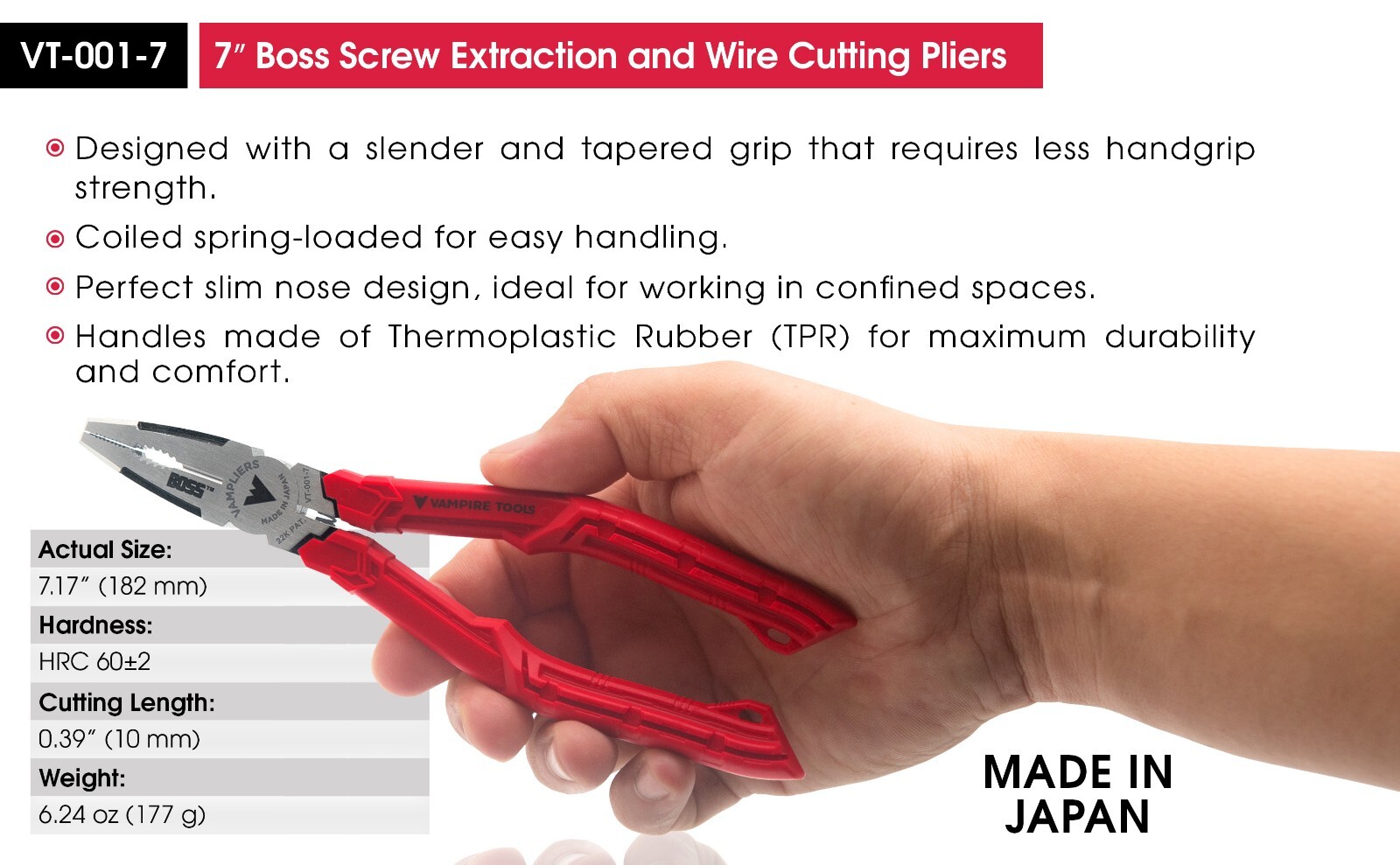 VAMPLIERS Premium 10-Piece Stripped Screws Extractor Set with Toolbox Storage