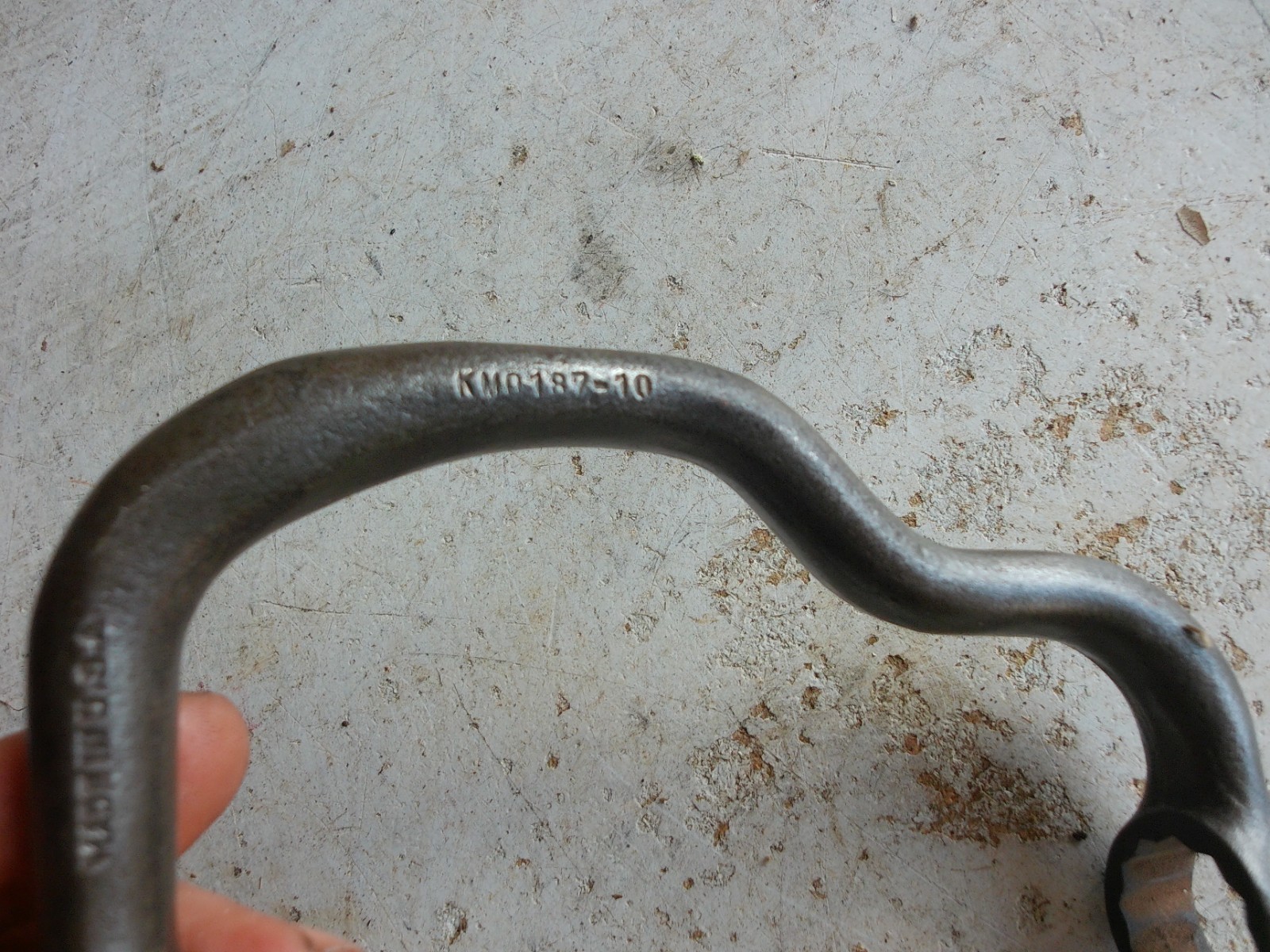 Vintage Odd style Wrench KMO-187-10 4T-W-2965 USA Only 1 on eBay! Lot 26-7-C