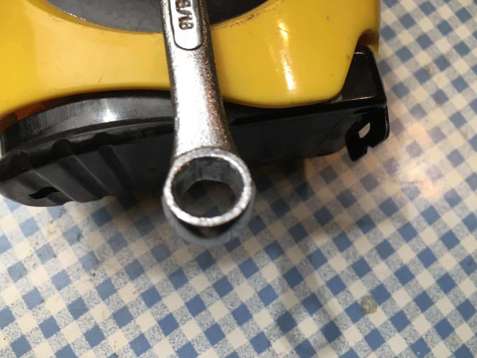 Vintage S-K Wayne 5/16” Combination Wrench No. C-10 Made in U.S.A BV 4” Long