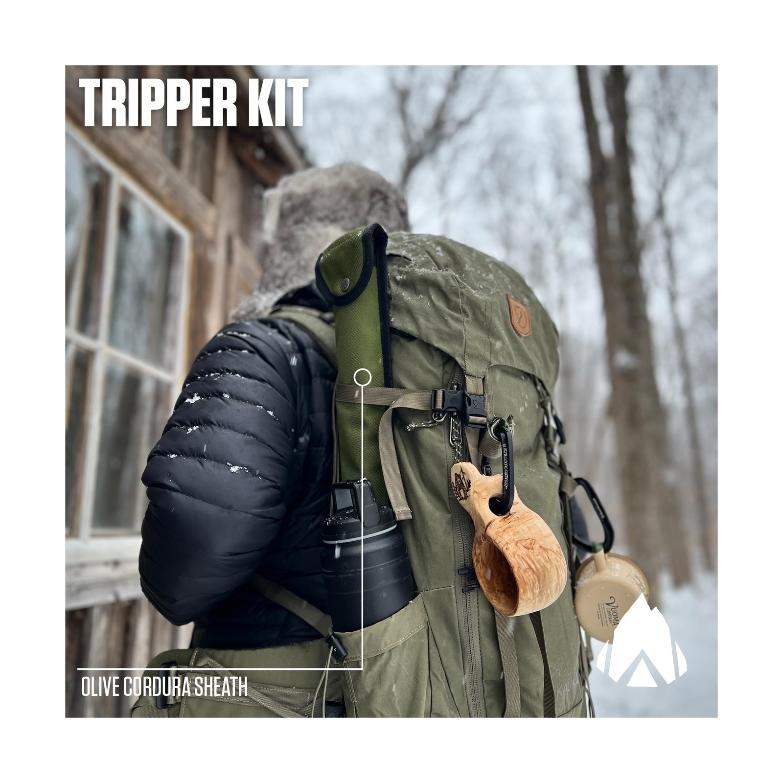 AGAWA – BOREAL21 Tripper Kit – Includes 21″ Folding Saw, Nylon Carrying Case,…