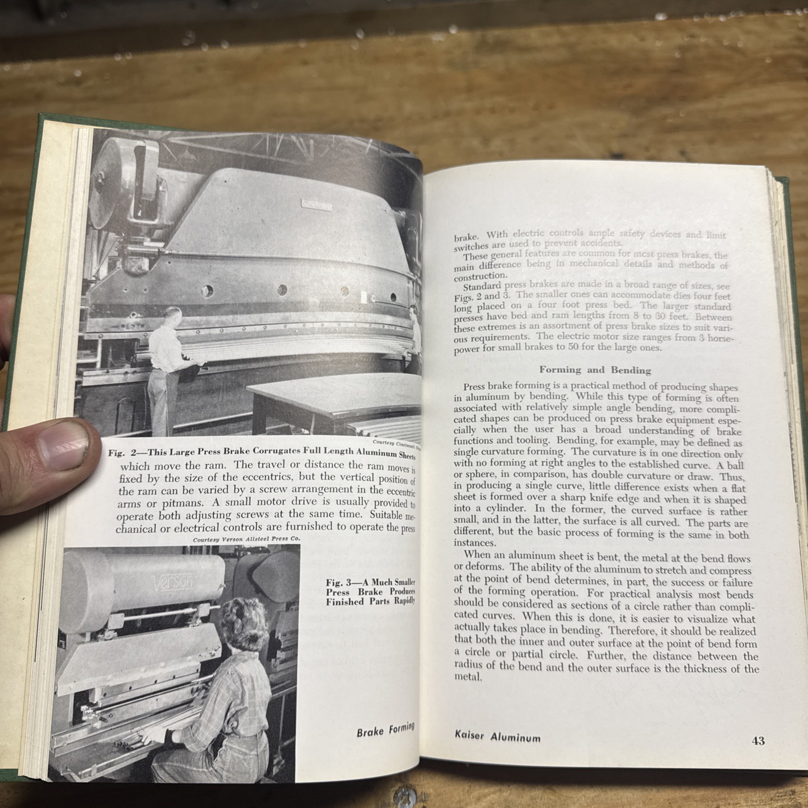 Vintage 1955 Machining Kaiser Aluminum Hardcover Book