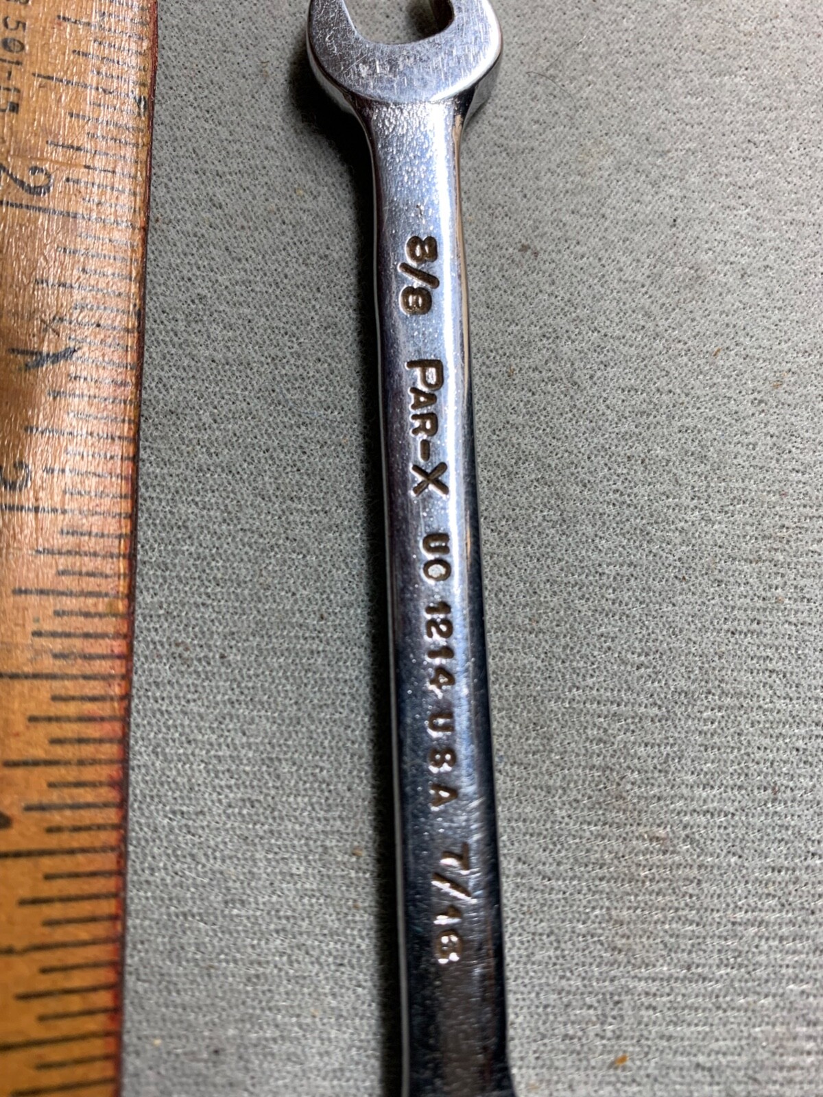 7/16″ X 3/8″ PAR-X OPEN WRENCH (BY SNAP-ON) UO1214 USA SAE