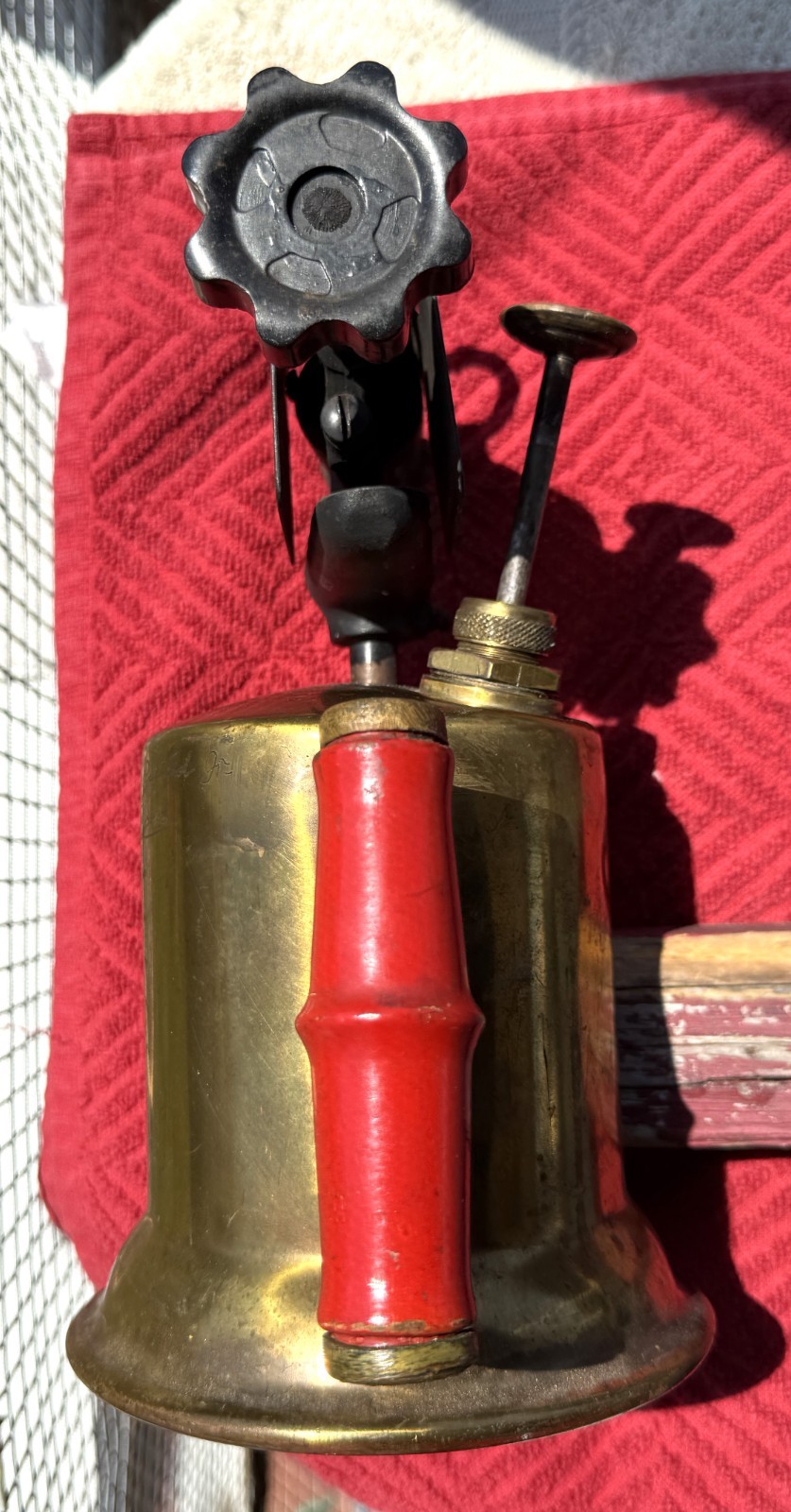 VINTAGE TURNER BRASS WORKS BLOW TOURCH, SYCAMORE, ILL USA