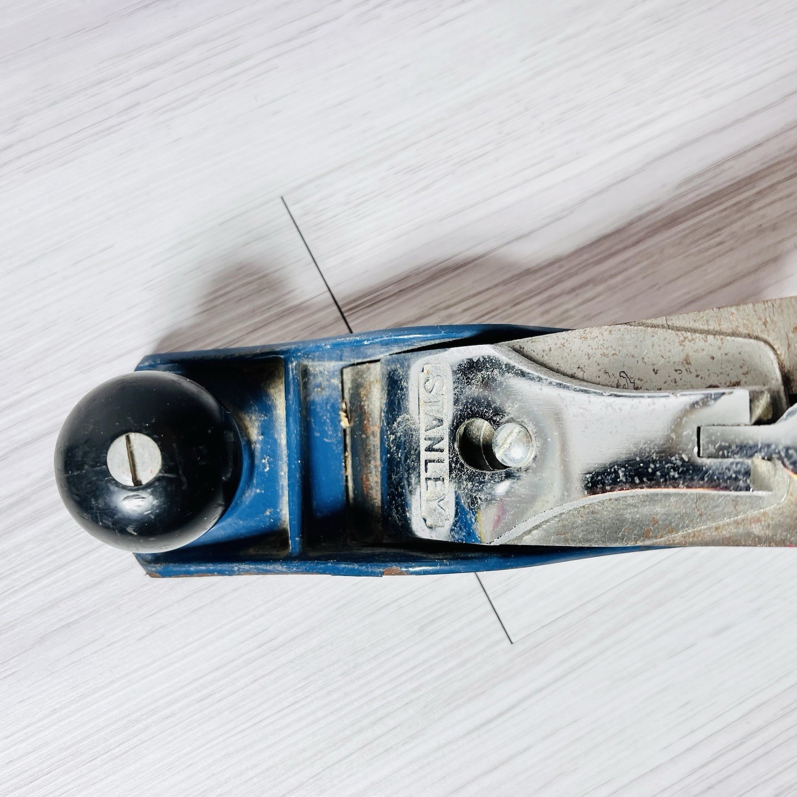 Stanley Wood Plane G12-204 Made in England Angle Shave Degree Vintage Tool 9″