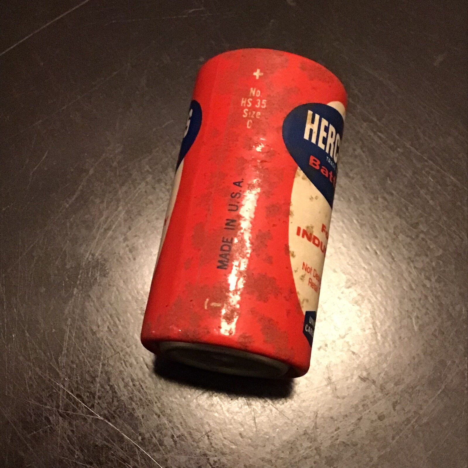 Hercules Trademark Industrial Battery, Multi-Purpose Use, Made In Ohio, USA