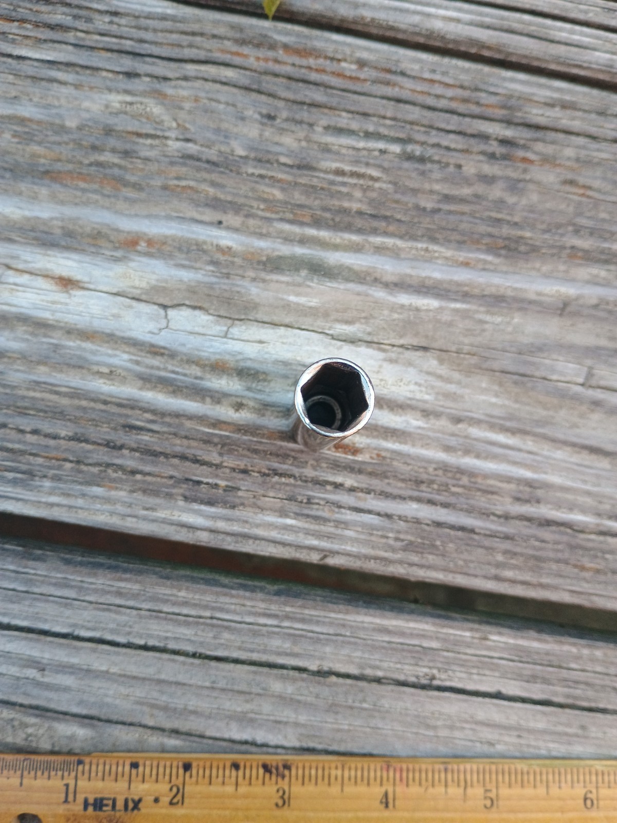 Vintage Craftsman 7/16″ 6 Point Deep Socket 1/4″ Drive Inverted G 43578 USA