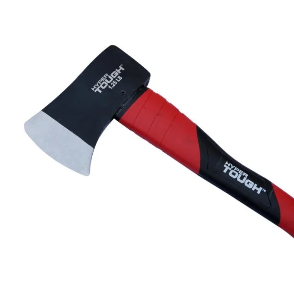Camp Axe 1.25 lb with Fiberglass Handle and High Carbon Steel Head for Outdoor