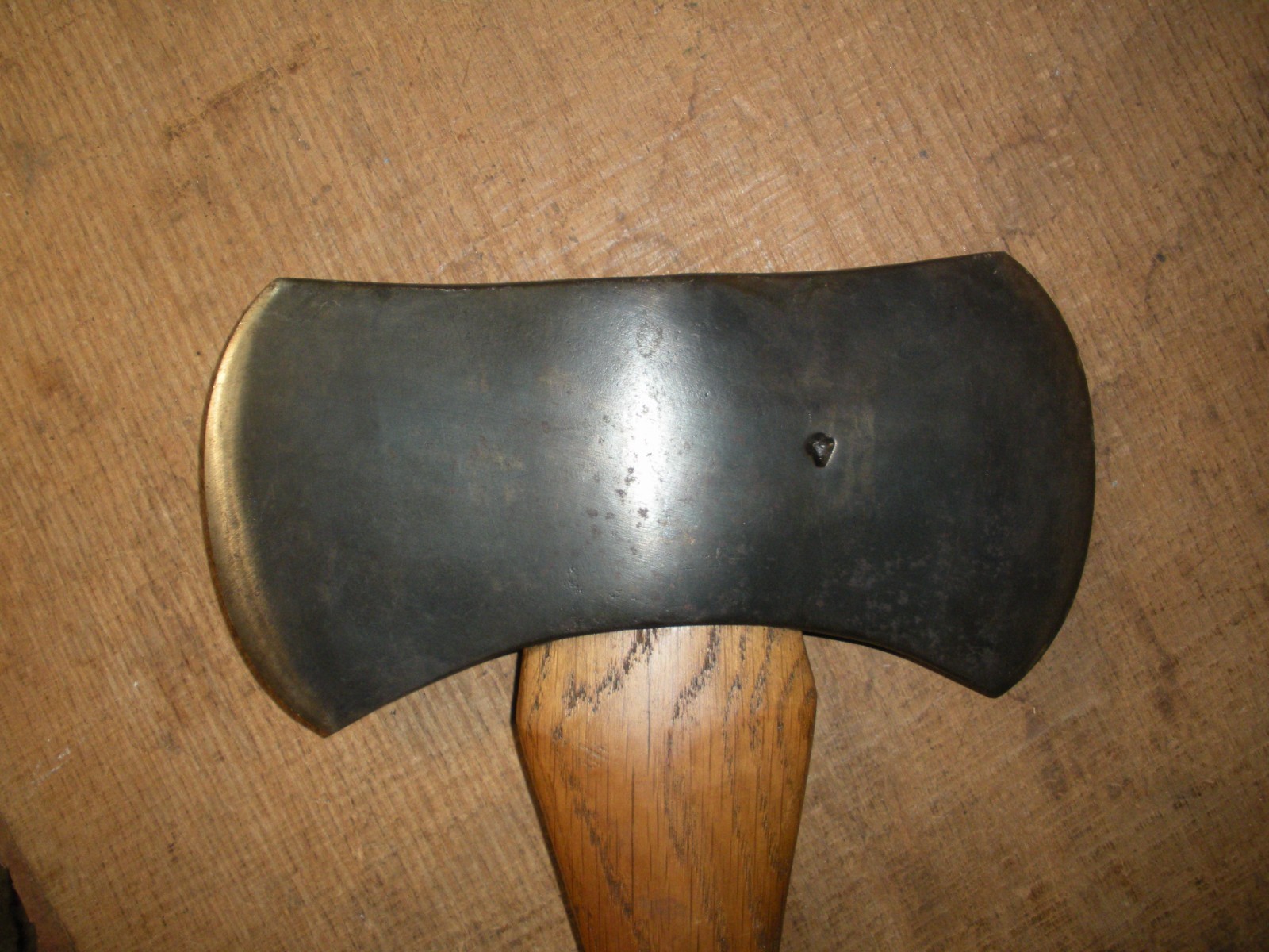 Vintage Embossed HICKORY Double Bit Axe Head / High End COLLECTOR Grade Axe
