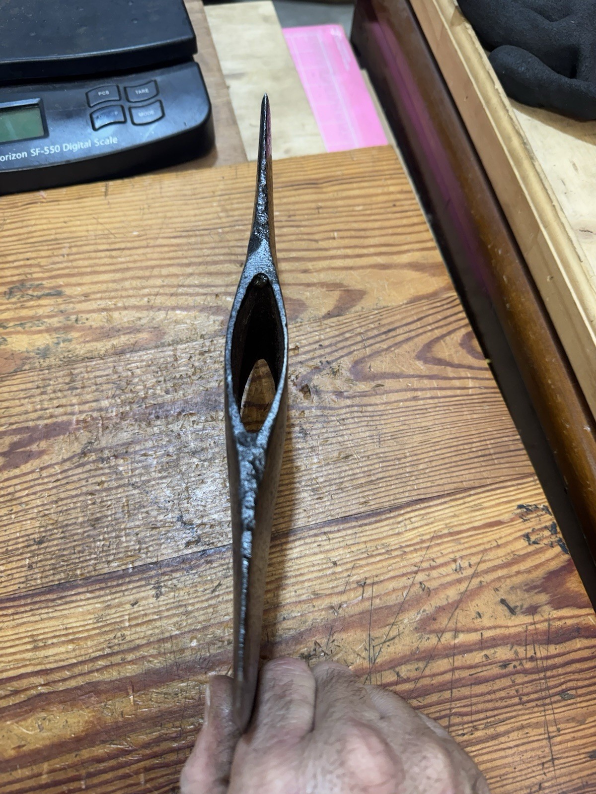 Vintage Unmarked Swamping Pattern Double Bit Axe Head 3lb 6oz (276)