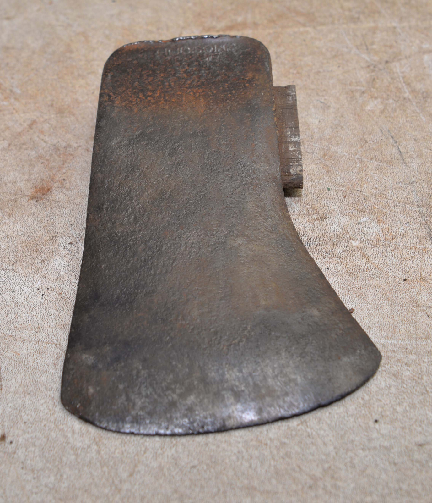 Rare Hudson forge axe Collins antique collectible odd mark vintage ax tool