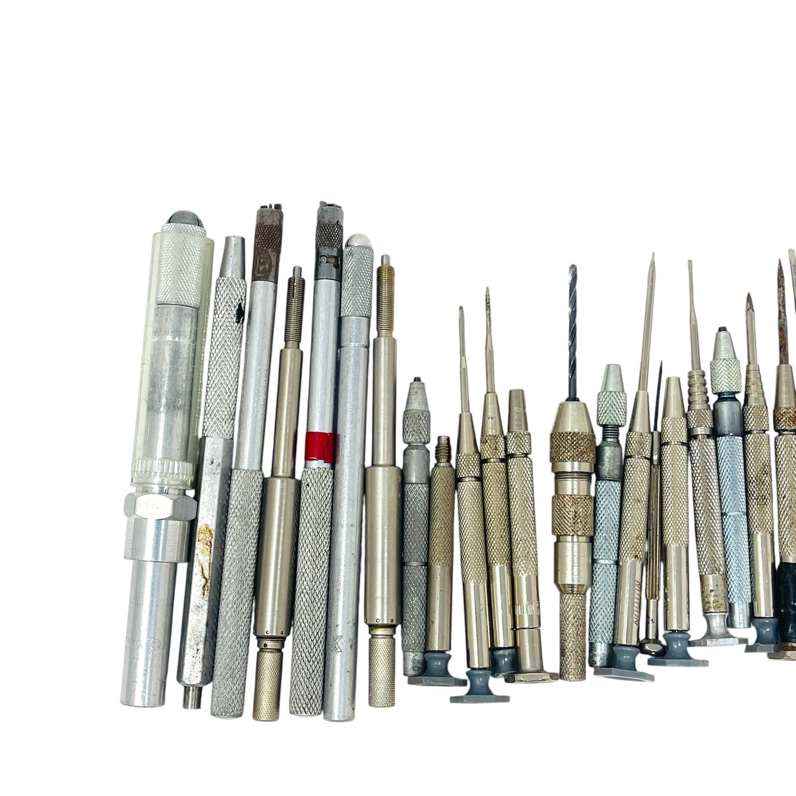 Vintage Precision Screwdriver Lot Jeweler Watchmaker Pin Vise Assorted USA