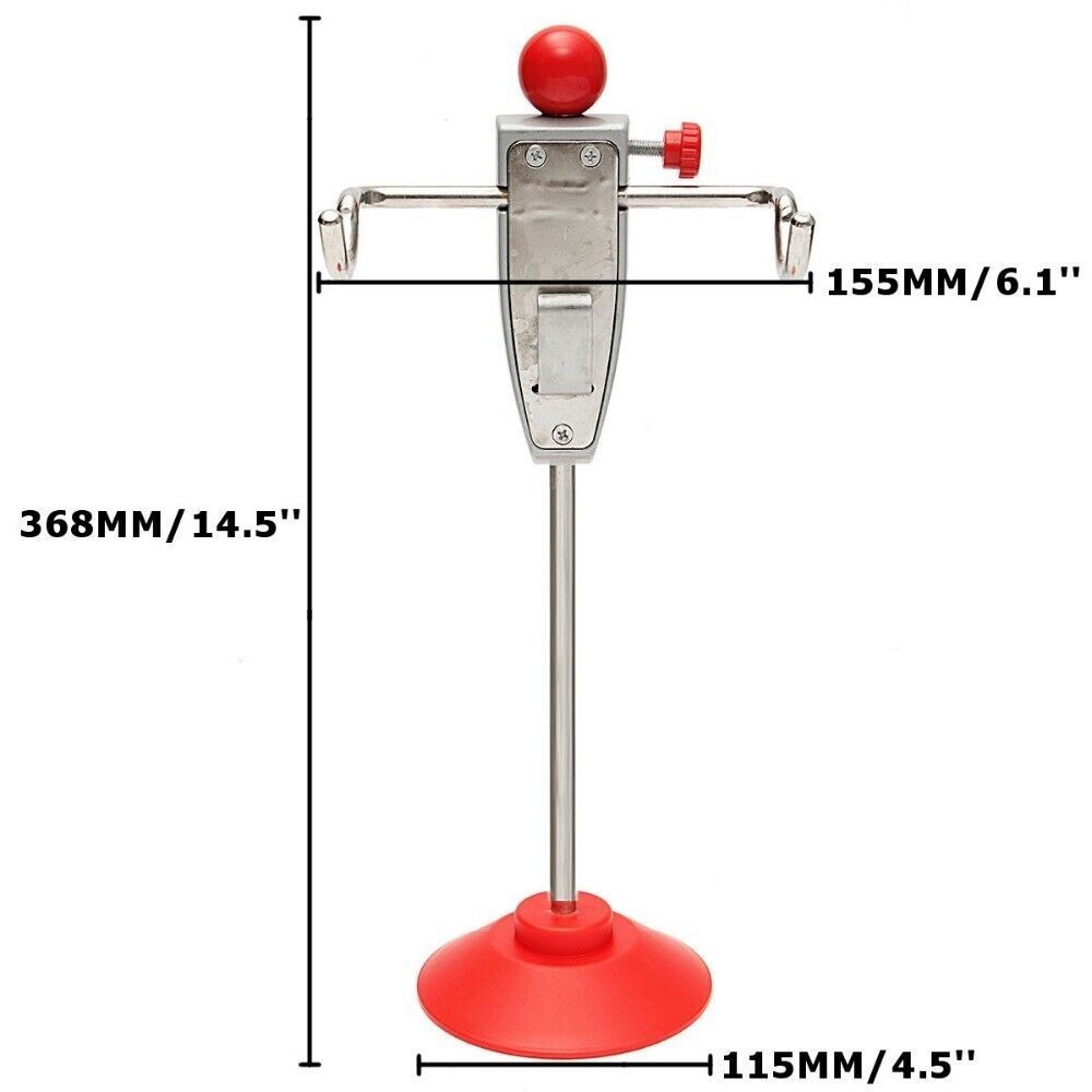 Car 14.5″/368cm Steering Wheel Holder Stand Tool Wheel Alignment Essential Tool