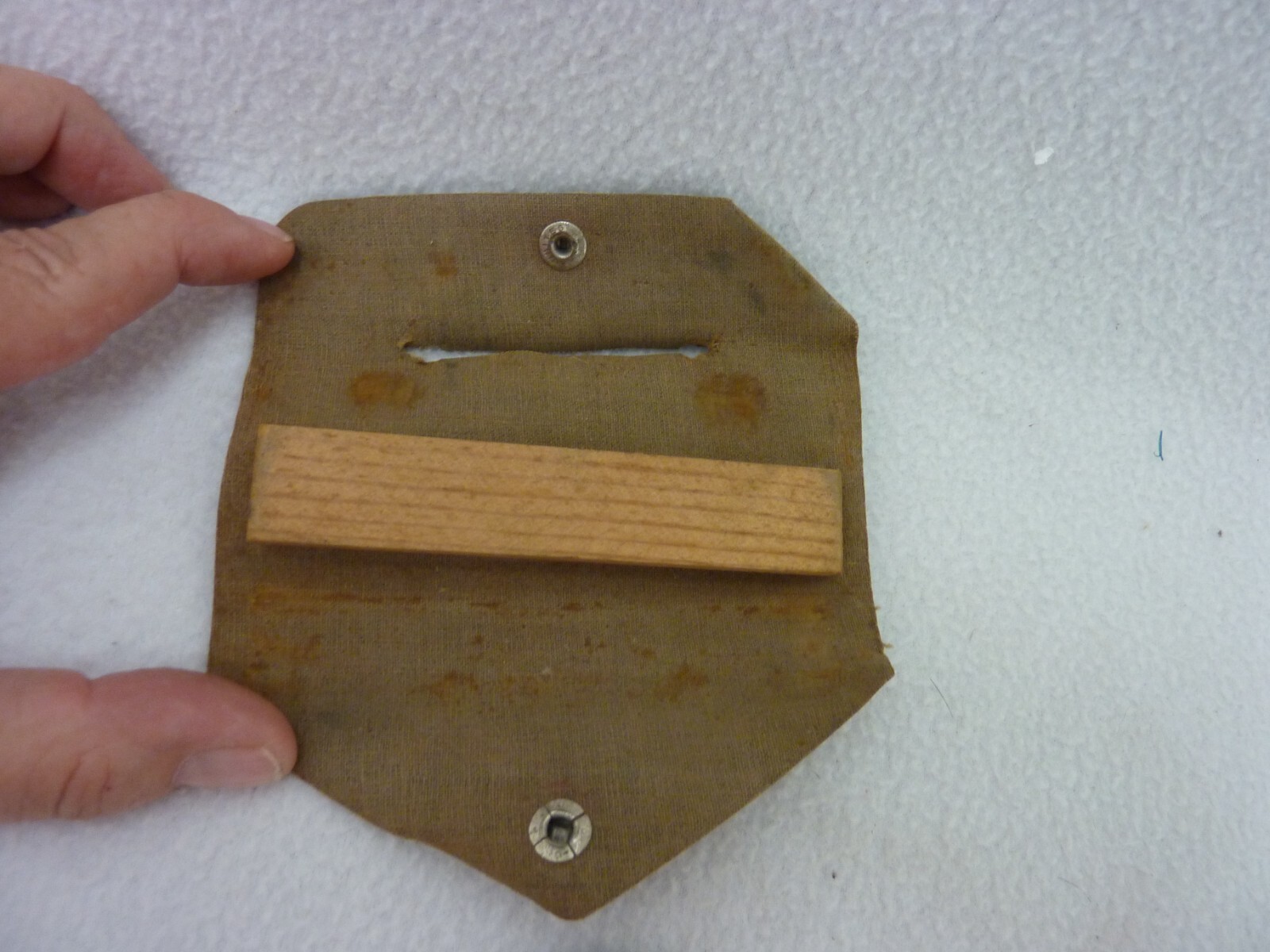 VINTAGE E-Z MARK 4 INCH BUTT GAGE DOOR HINGE MARKER WITH CASE