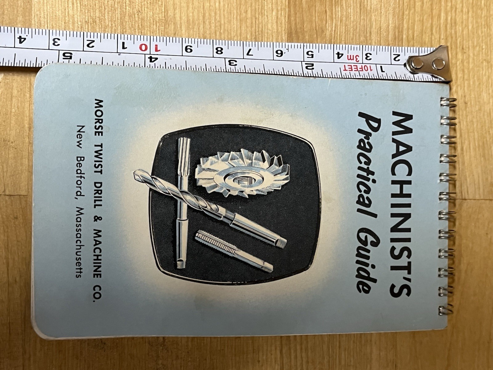 VTG Machinist’s Practical Guide Morse Twist Drill & Machine Co. Pocket Book 1963