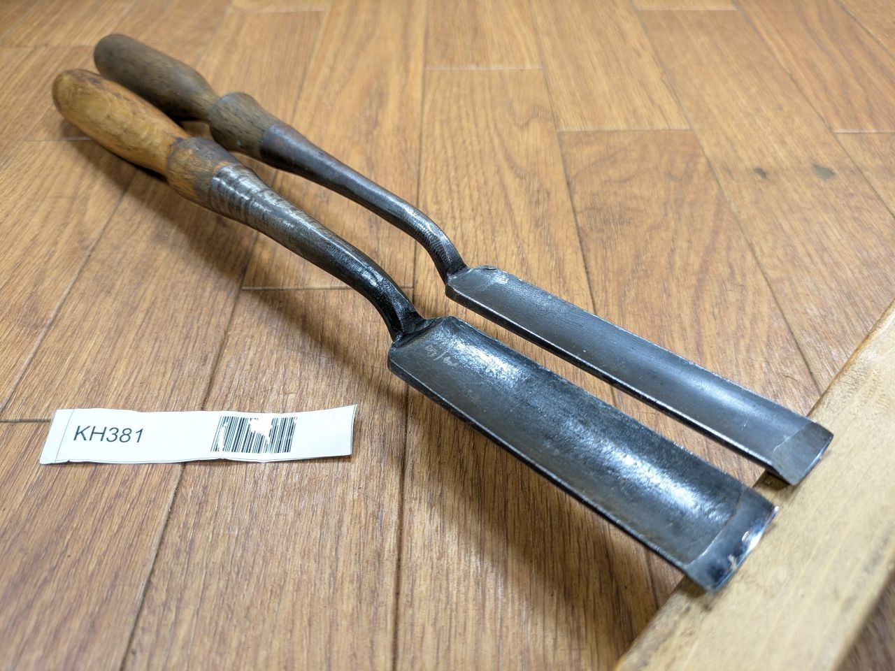 Japanese vintage chisel Tsuki (Kote) Nomi Japan Signed Vintage 26.19mm KH381