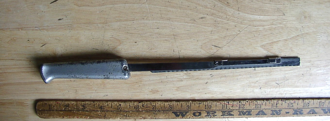 Vinatge Craftsman 9-35481 USA Alum. Handle Folding Hack Saw,10-7/16″ Long,VGC