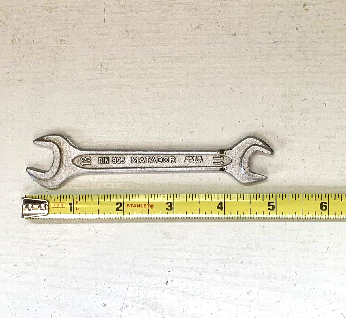 VINTAGE SPANNER WRENCH MATADOR MERCEDES BENZ DIN 895 11*13