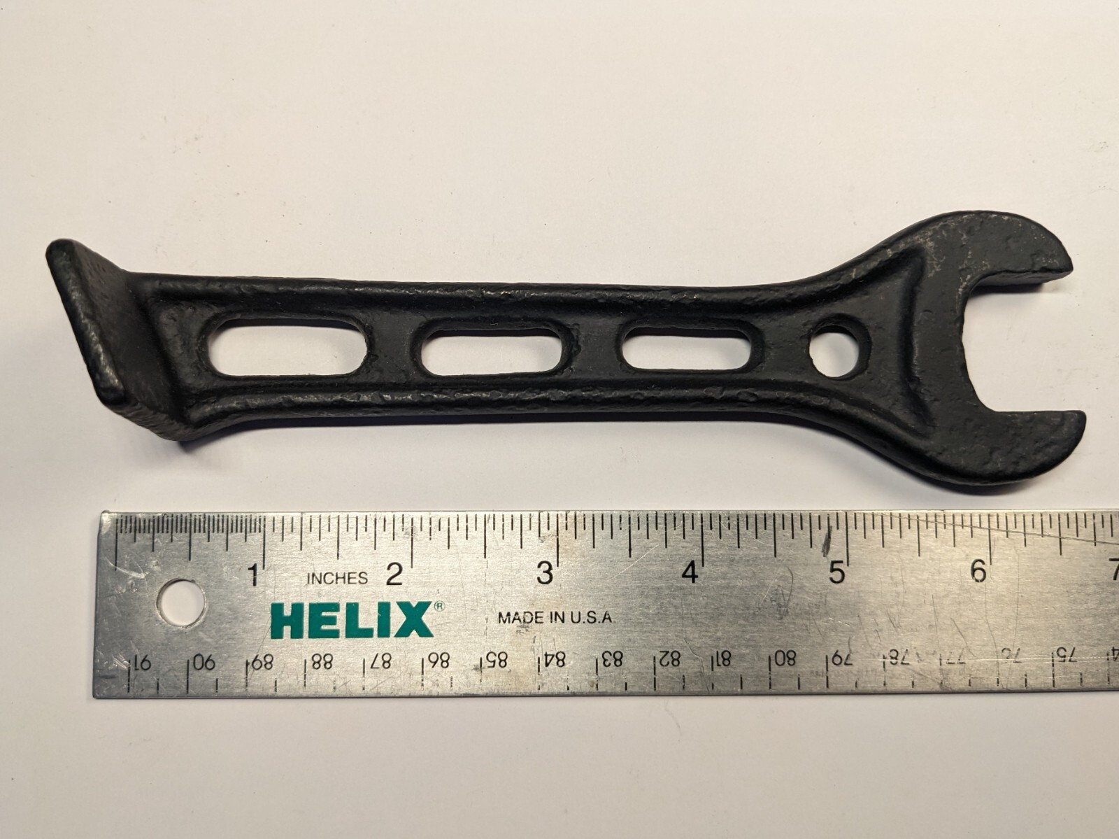 6.5″ Vintage Wrench Old Farm Tractor Plow Implement Equipment Tool M231 Curved