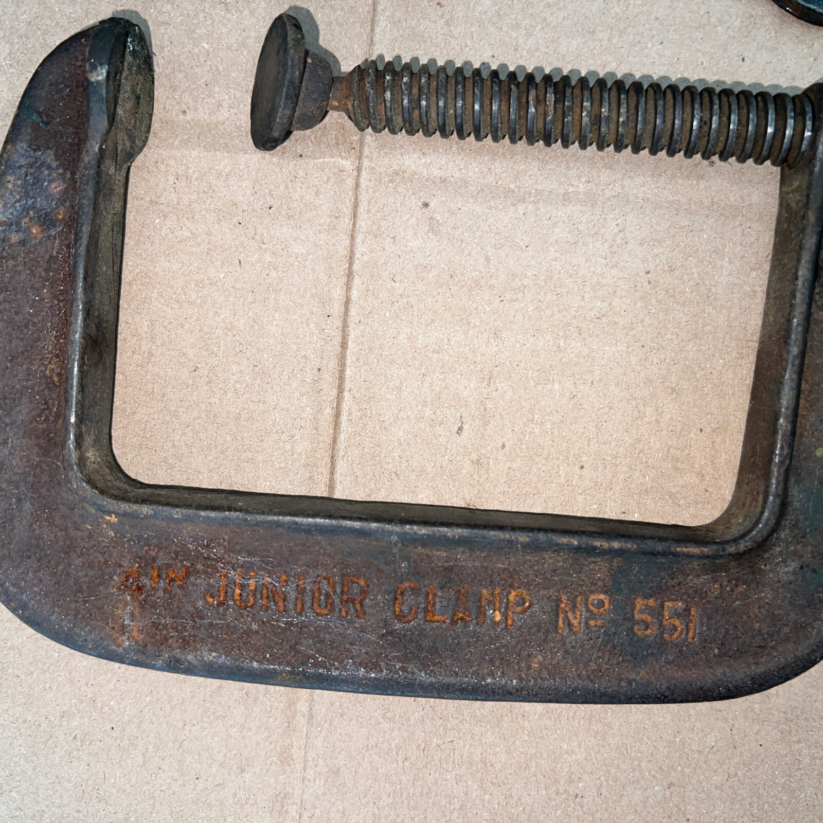 Lot Of 6 Cincinnati Tool Company Super Junior 54, 53, 51 And Junior Clamp 551