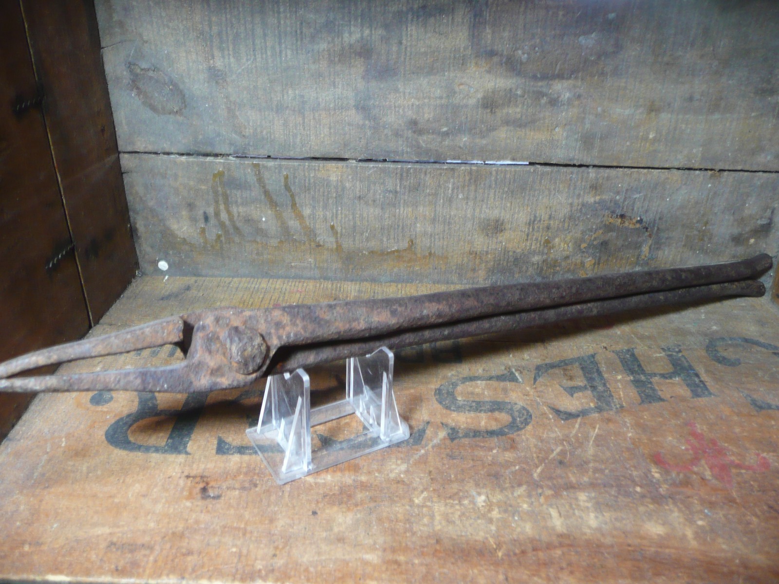 Vintage BLACKSMITHS TONGS 17 1/2″