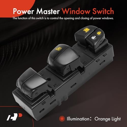 – Driver Side Master Power Window Switch – Compatible with Nissan Altima 13