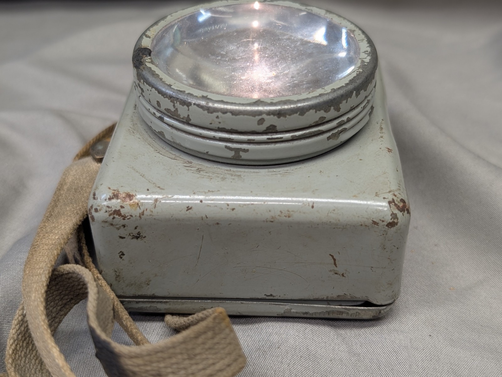 Vintage Chestlite Universal Adjustment Hands Free Flashlight